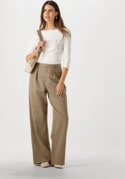 witte tommy hilfiger tops & t-shirts new cody slim boat-nk 3/4slv