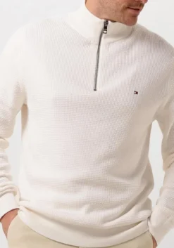witte tommy hilfiger trui refined structure zi