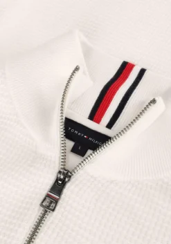 witte tommy hilfiger trui refined structure zi