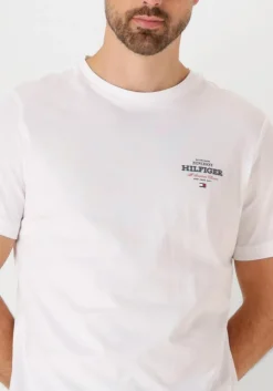 witte tommy hilfiger t-shirt monotype all american tee