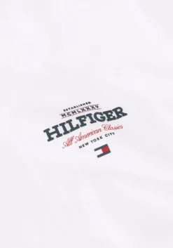 witte tommy hilfiger t-shirt monotype all american tee