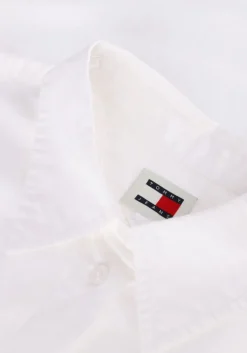 witte tommy jeans blouses tjw rlx essential sh