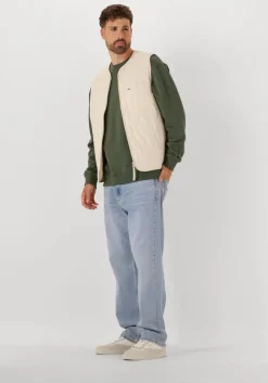witte tommy jeans bodywarmer tjm quilted vest ext