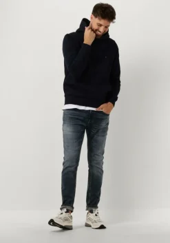 witte tommy jeans casual overhemd tjm slim stretch oxford shirt