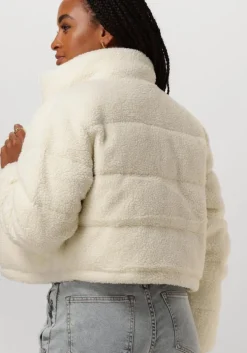 witte tommy jeans gewatteerde jas tjw crp teddy essential puffer