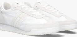 witte tommy jeans lage sneakers tommy jeans retro runner cleated