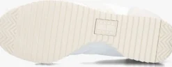 witte tommy jeans lage sneakers tommy jeans retro runner cleated