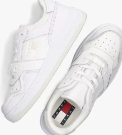 witte tommy jeans lage sneakers tommy jeans sneaker cupsole