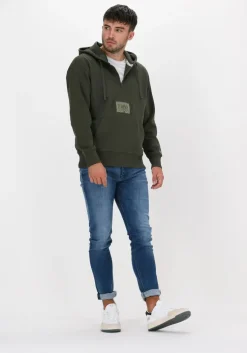 witte tommy jeans t-shirt tjm slim jaspe c neck