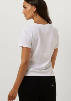 witte tommy jeans t-shirt tjw regular jersey c neck