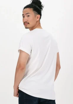 witte tommy jeans t-shirt tjm classic jersey c neck