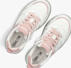 witte ton & ton lage sneakers hedda