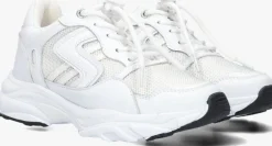 witte ton & ton lage sneakers sanna