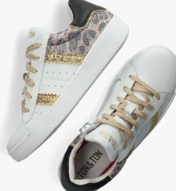 witte ton & ton lage sneakers erica