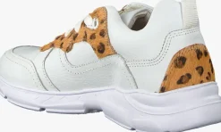witte ton & ton lage sneakers om120280