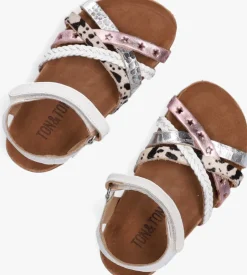 witte ton & ton platte sandalen pl_omo08