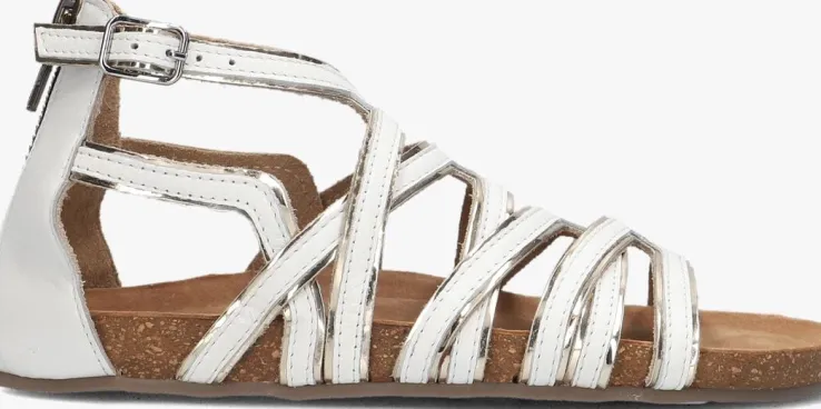 witte ton & ton sandalen valentina