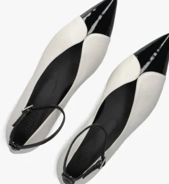 witte toral ballerina's cristelle