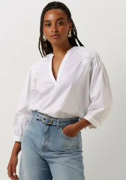 witte twinset milano blouses woven blouse