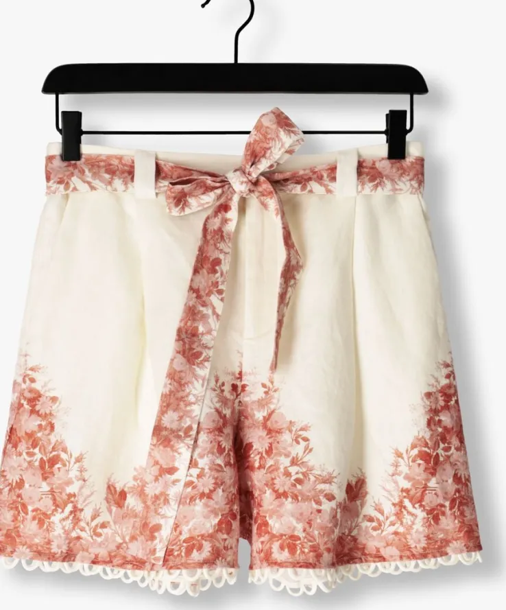 witte twinset milano broeken woven short