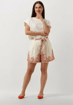 witte twinset milano broeken woven short