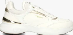 witte twinset milano lage sneakers 251tcp054