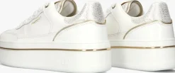 witte twinset milano lage sneakers 251tcp014