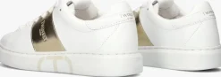 witte twinset milano lage sneakers 241tcp010