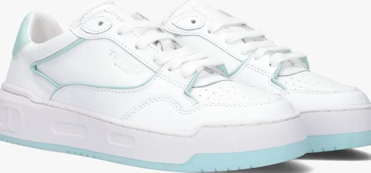 witte twinset milano lage sneakers 231tcp080