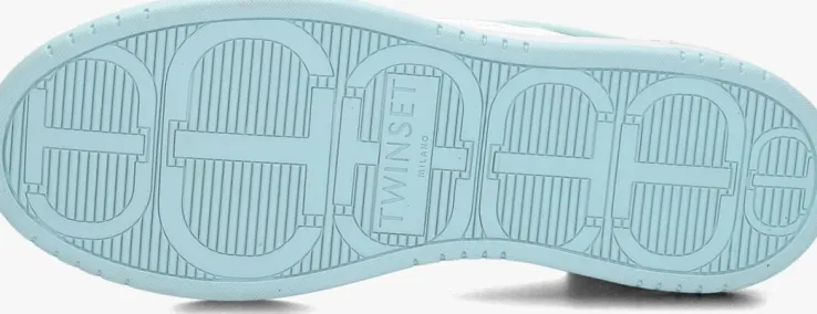 witte twinset milano lage sneakers 231tcp080