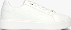 witte twinset milano lage sneakers 251tcp01c