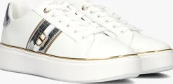 witte twinset milano lage sneakers 251tcp01a