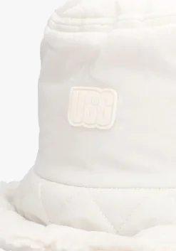 witte ugg hoed reversible aw bucket hat