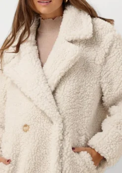 witte ugg teddy jas gertrude long teddy coat