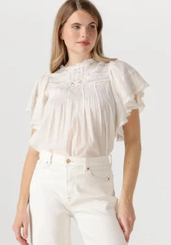 witte vanessa bruno blouses calisson