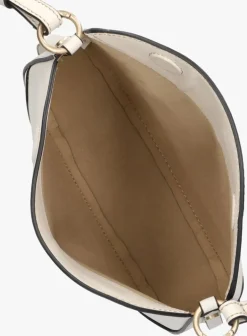 witte vanessa bruno schoudertas mini daily bag