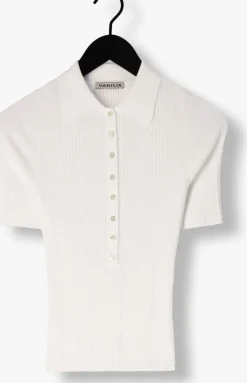 witte vanilia trui polo audrey