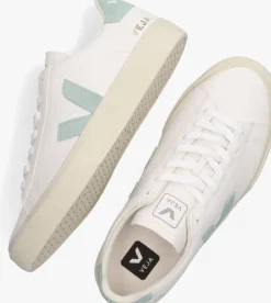 witte veja lage sneakers campo