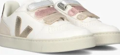 witte veja lage sneakers small v-10