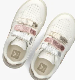 witte veja lage sneakers small v-10