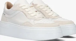 witte via vai lage sneakers isa cecile