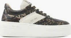 witte via vai lage sneakers isa romi