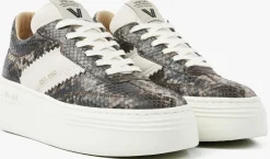 witte via vai lage sneakers isa romi