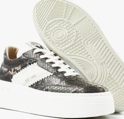 witte via vai lage sneakers isa romi