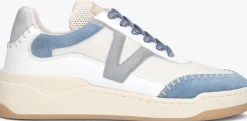 witte via vai lage sneakers sam olivia
