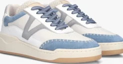 witte via vai lage sneakers sam olivia