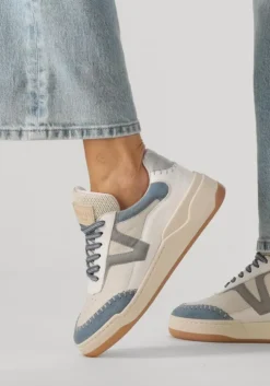 witte via vai lage sneakers sam olivia