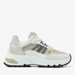 witte via vai lage sneakers liz dae