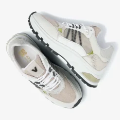 witte via vai lage sneakers liz dae