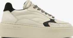 witte via vai lage sneakers isa josie